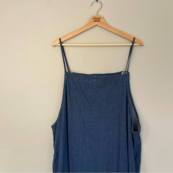 Vintage Quacker Factory Christmas Embroidered Denim Dress in Women’s SIZE 22W - Picture 8 of 11